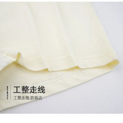 3PCS/Pack 100% Cotton Multicolor Solid Women's Boxer Knit Breathable Panties Underwear Soft High Elastic Mid-rise Thin Boyshorts