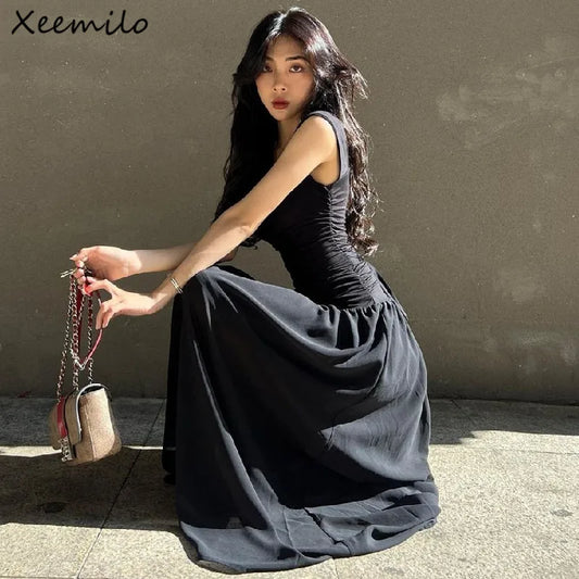 WhereMery Elegant Slip Long Dresses