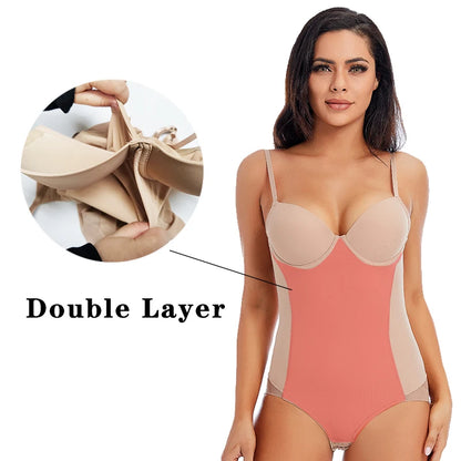 Shapewear Bodysuits Underwear Slimming Bodys Women Sexy Bodysuit Body Shaper Lingerie Black Trimmer Modeling Strap