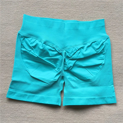 Gym Running Shorts Scrunch Butt Shorts Women Biker Cycling Shorts Seamless Leggings Sexy Athletic Yoga Shorts