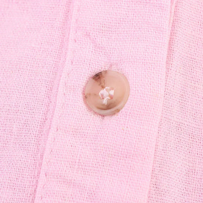 HipSeam Wide Sleeved Shirt Women Spring Asymmetric Hem Button Women's Shirts Simple Lady Johnny Collar Linen Shirts & Blouses