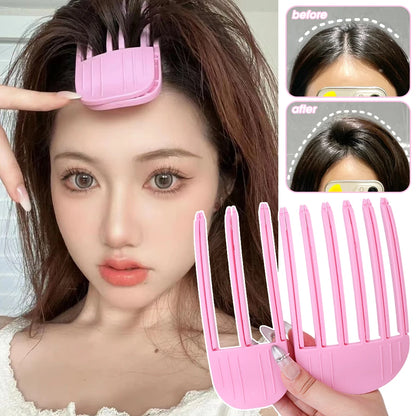 1/2pcs Korean Fluffy Hair Roots Clips Comb Lazy Hair Top Styling Curling Barrel Portable Hairs Clip Volume Wind Sculpting Comb