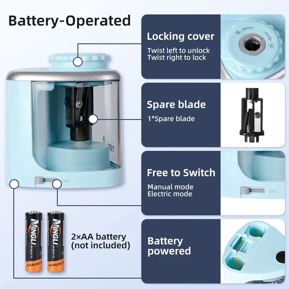 Tenwin Electric Auto Pencil Sharpener