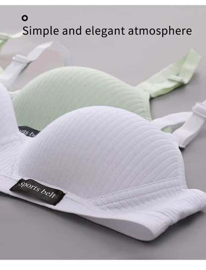 Girl Training Bras Cotton Underwear Back Buckle Design Bralette Adolescent Comprehensive Breathable Teenager Girl Sport Tops Bra