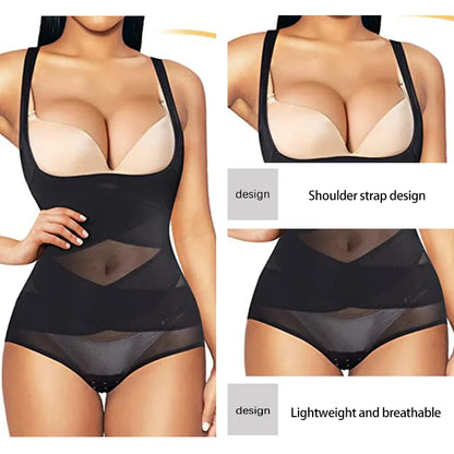 Women's One-Piece Tight Buttocks Control Lifting and Shaping Device High Waist Training Tight Fitting Clothing