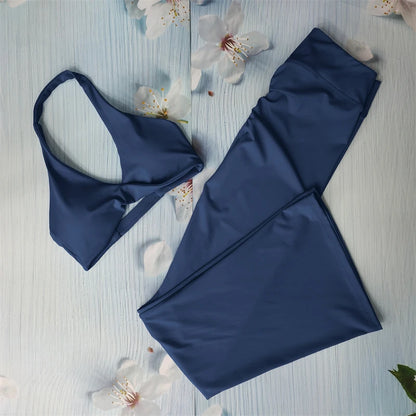 Butt Lifting Sports Set Shorts Gym Exercise Clothes Women's Yoga Suit For Fitness Short and Underwear Training Workout Tracksuit