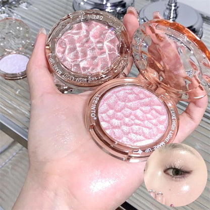 High gloss powder gloss glitter highlight contour palette natural gloss contour concealer lasting light