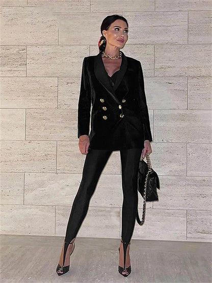 Korean Fashion Winter Black High Waisted Skinny Y2K Women Pants Sexy Glitter Casual Club 2023 Leggings Pants Long