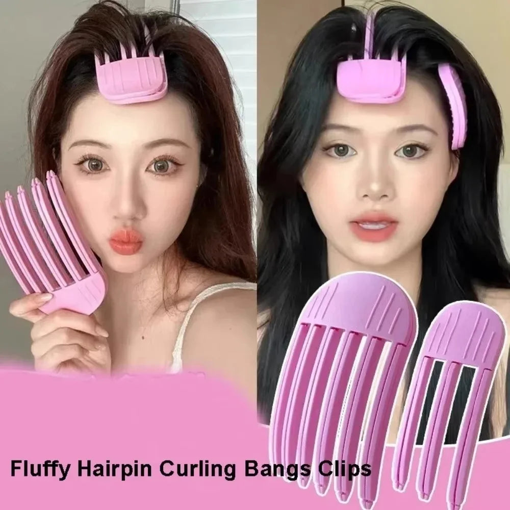4/2/1pcs New Heatless Hair Care Roots Natural Fluffy Hair Clip No Heat Hair Curler Styling DIY Hair Styling Fluffiness Tool