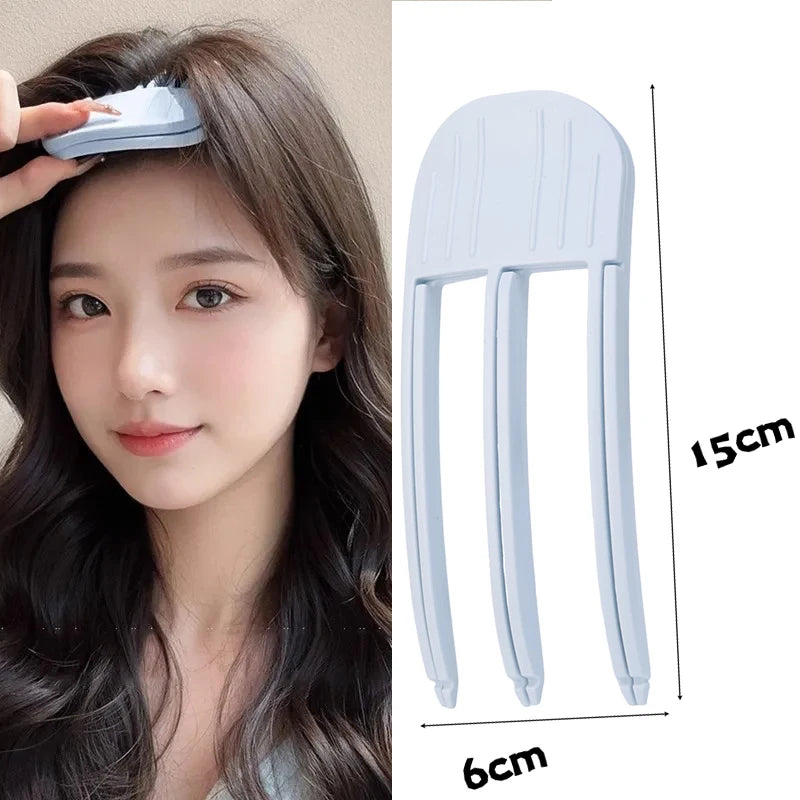 1/2pcs Korean Fluffy Hair Roots Clips Comb Lazy Hair Top Styling Curling Barrel Portable Hairs Clip Volume Wind Sculpting Comb