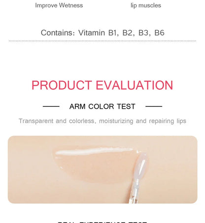Mini Capsule Liquid Lip Blam Moisturizing Transparent Color Changing Lip Plumping Oil Mirror Jelly Plumping Lip Gloss Cosmetic