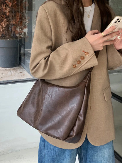 Women Handbags Cowhide Women Shoulder Bag Fashion Luxury Ladies Messenger Bags High Quality Female Tote Bag