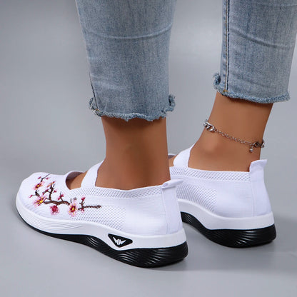 Women's summer breathable mesh flat shoes women's shoes casual sports shoes, clearance free shipping