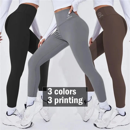 Women High Waist Yoga Leggins Gym Sports Tights Woman Running Pants Sexy Butt Lifting Leggings Gym Fitness Push Up Leggins ﻿