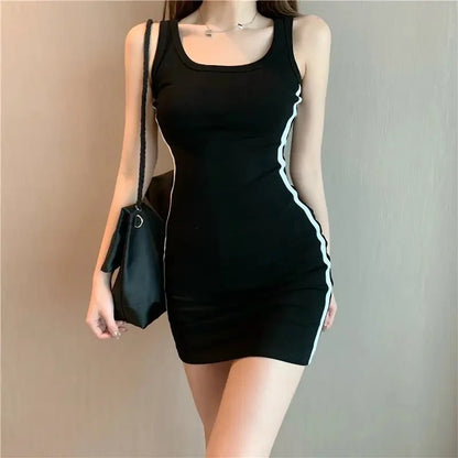Summer Women Casual Sheath Dress