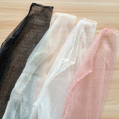 Sexy Women Mesh T-Shirts See-Through Perspective Tshirt  Sunscreen Tops Long Sleeve Bottoming Shirts Club Party Black Tee Shirts