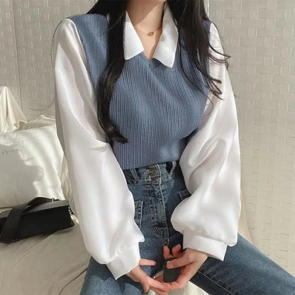 False Two-piece Polo