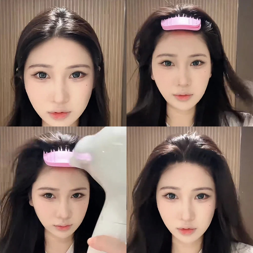 1/2pcs Korean Fluffy Hair Roots Clips Comb Lazy Hair Top Styling Curling Barrel Portable Hairs Clip Volume Wind Sculpting Comb
