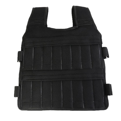 1 - 110LBS Adjustable Weighted Vest Running Loading Weighted Vest Training Workout Fitness Adjustable Waistcoat Jacket Man Women