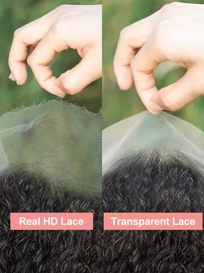 40 46 Inch 13x4 13x6 HD Transparent Bone Straight Lace Front Wigs 220 Density Brazilian Human Hair Wigs For Women