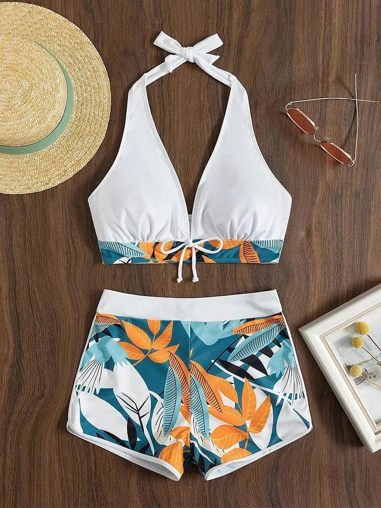 Halter Bikini Set