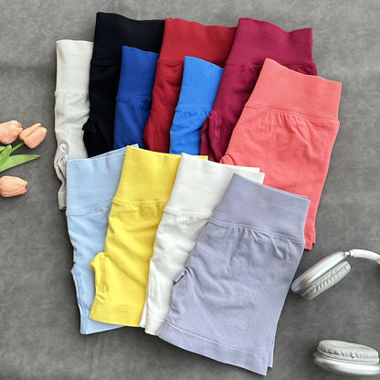 Gym Running Shorts Scrunch Butt Shorts Women Biker Cycling Shorts Seamless Leggings Sexy Athletic Yoga Shorts